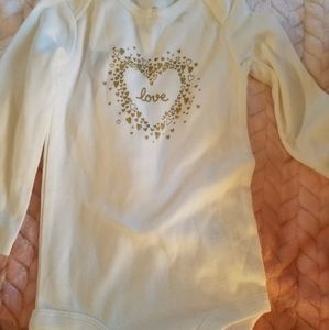 Love onesie 12m